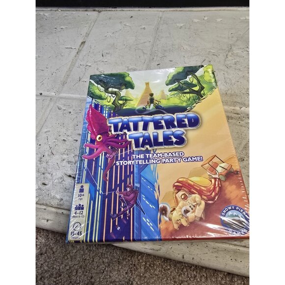 Tattered Tales Team Based Storytelling Party Game Snowy Pier Card Games - Sealed - Picture 1 of 5